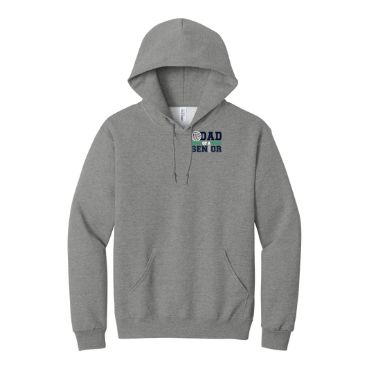 Volleyball Senior Dad Hoodie