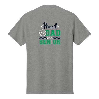 Volleyball Senior Dad Tee