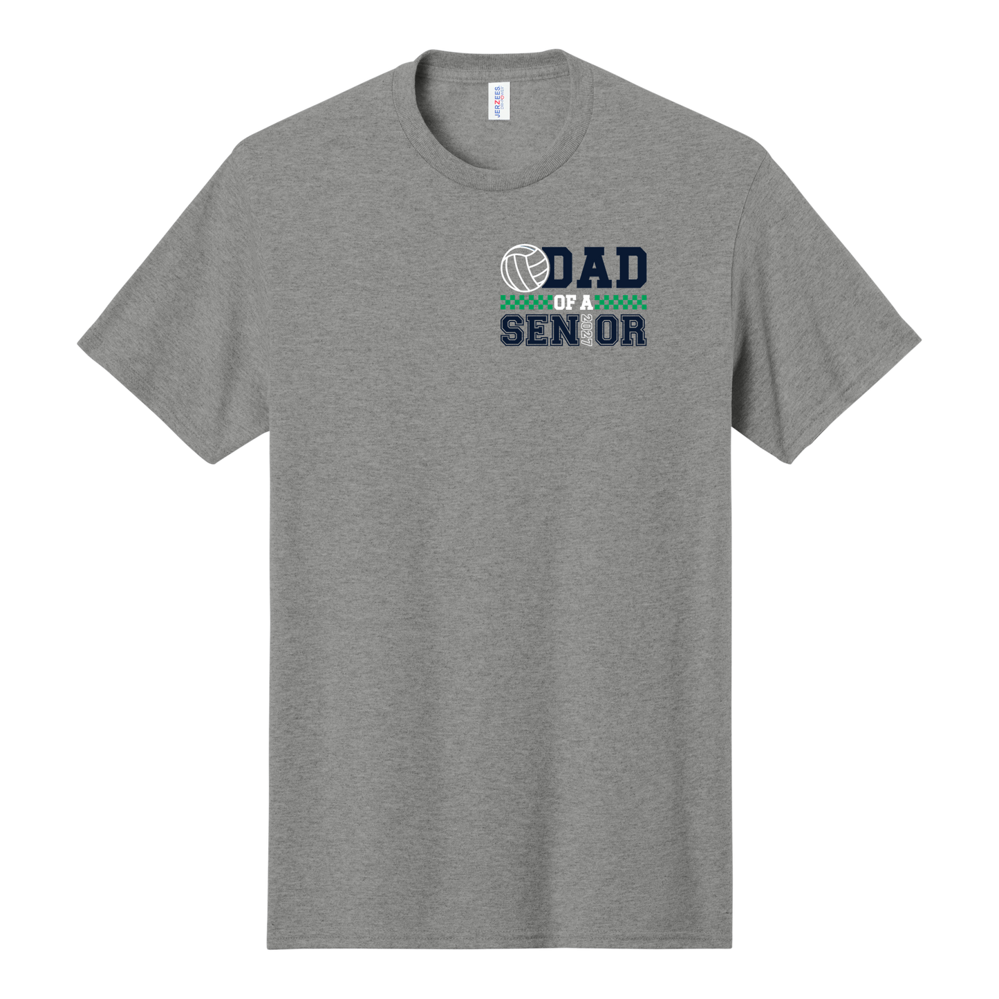 Volleyball Senior Dad Tee