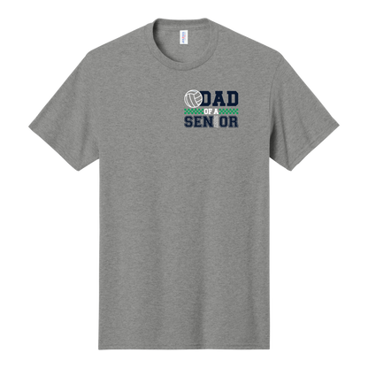Volleyball Senior Dad Tee