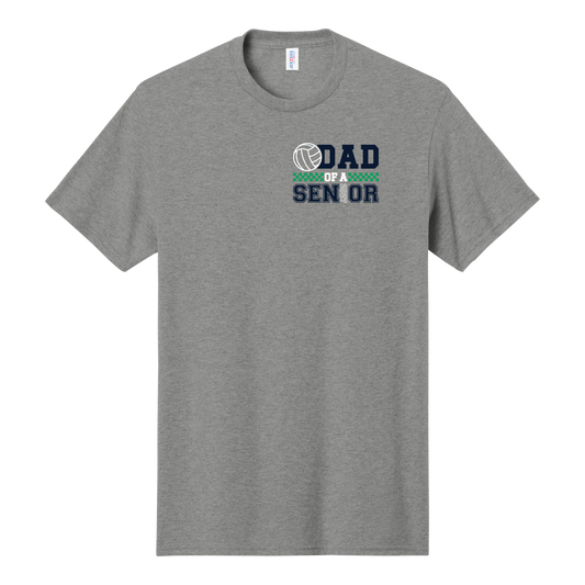 Volleyball Senior Dad Tee