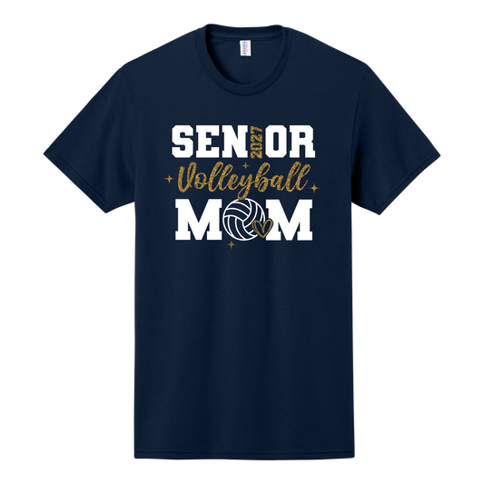 Volleyball Senior Mom 2027 Tee
