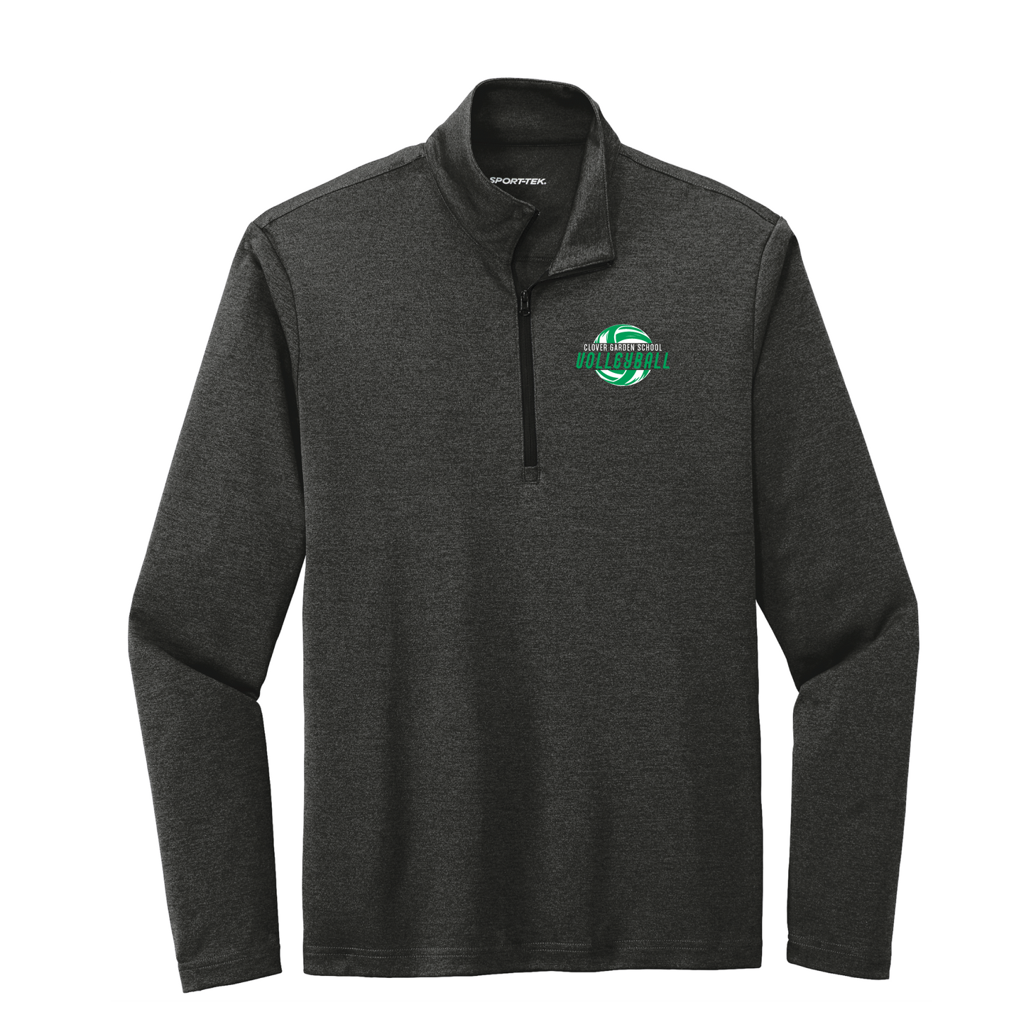 Grizzlies Volleyball Split Logo Half-Zip