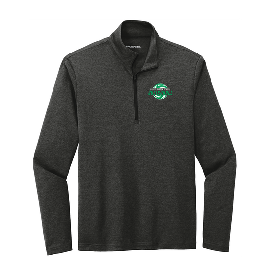 Grizzlies Volleyball Split Logo Half-Zip