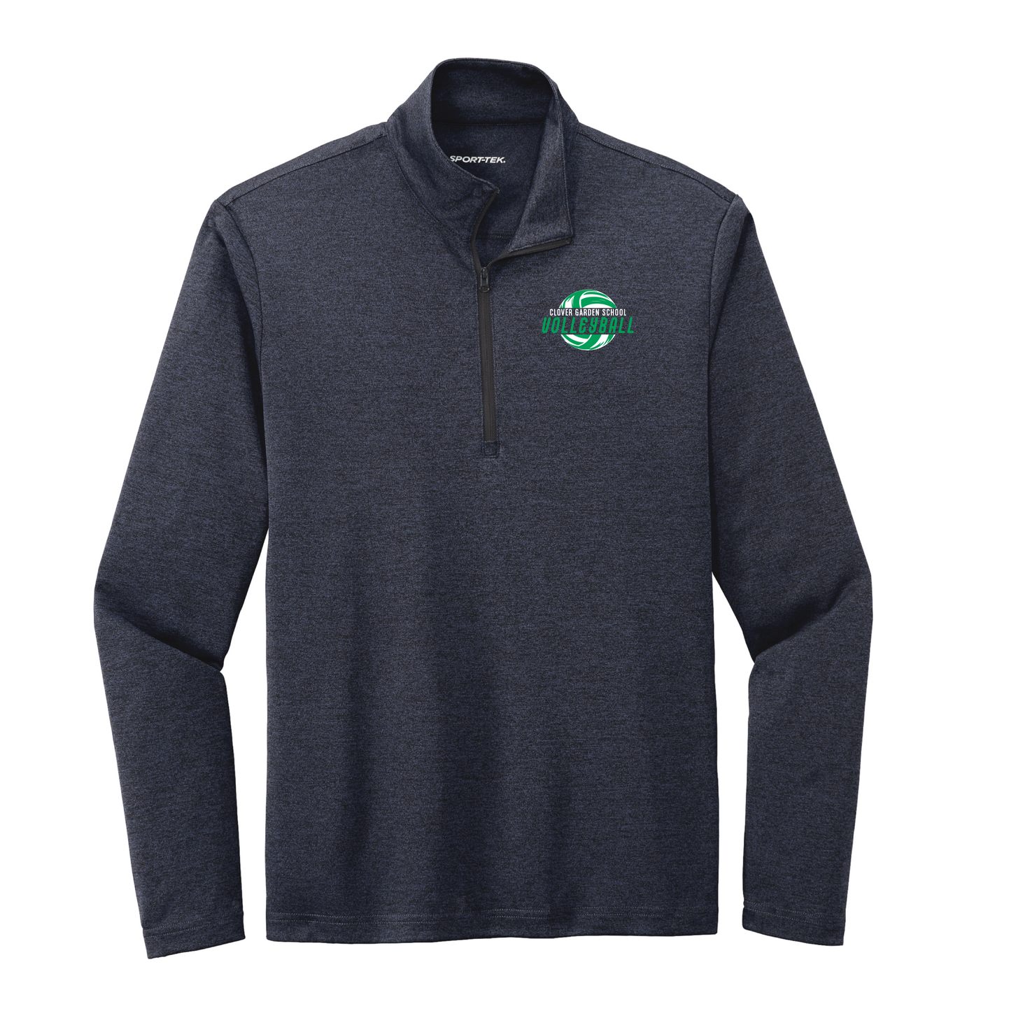 Grizzlies Volleyball Split Logo Half-Zip