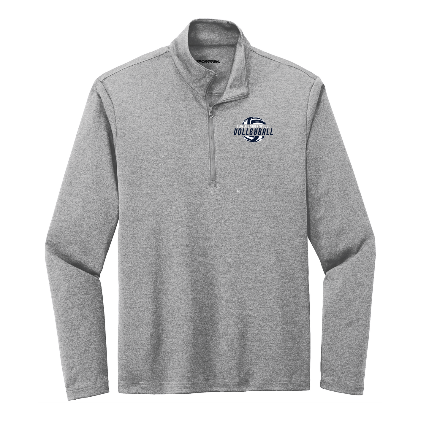 Grizzlies Volleyball Split Logo Half-Zip