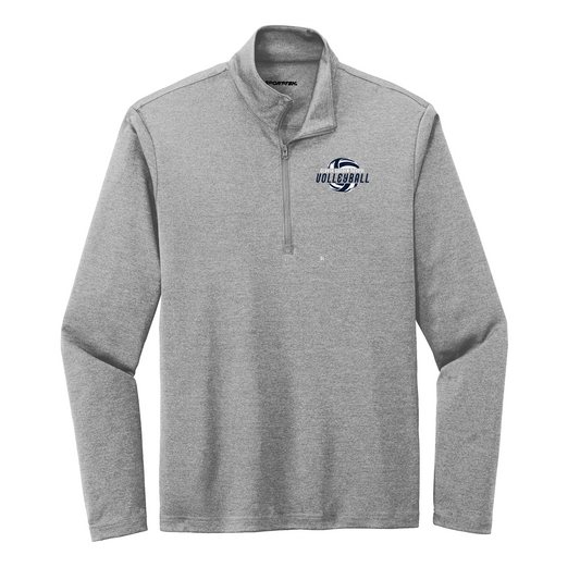 Grizzlies Volleyball Split Logo Half-Zip