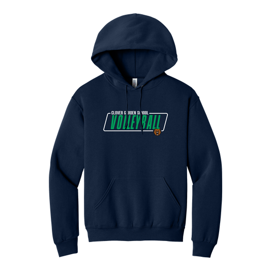 Grizzlies Volleyball Modern Hoodie