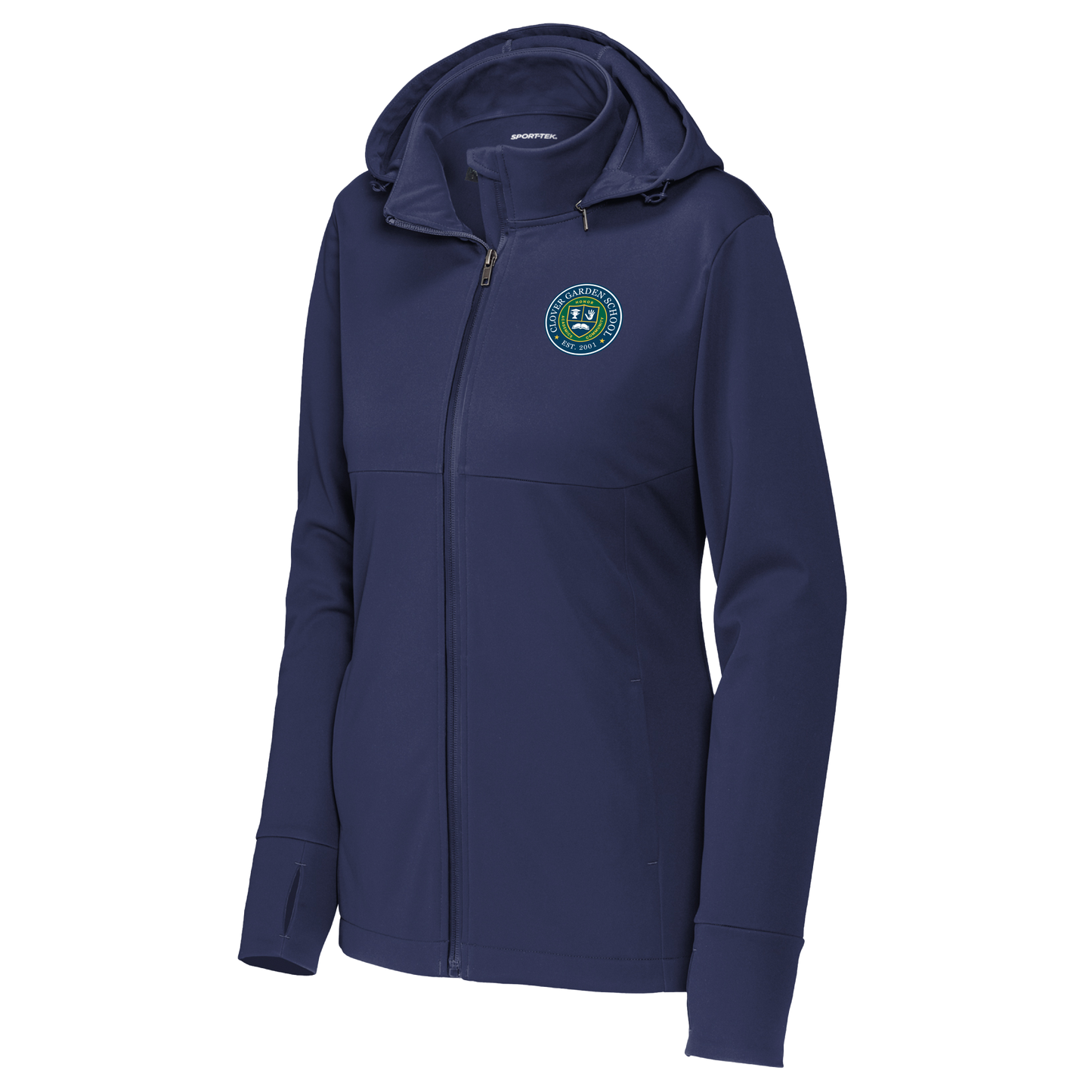 Clover Garden Seal Women's Hooded Soft Shell Jacket