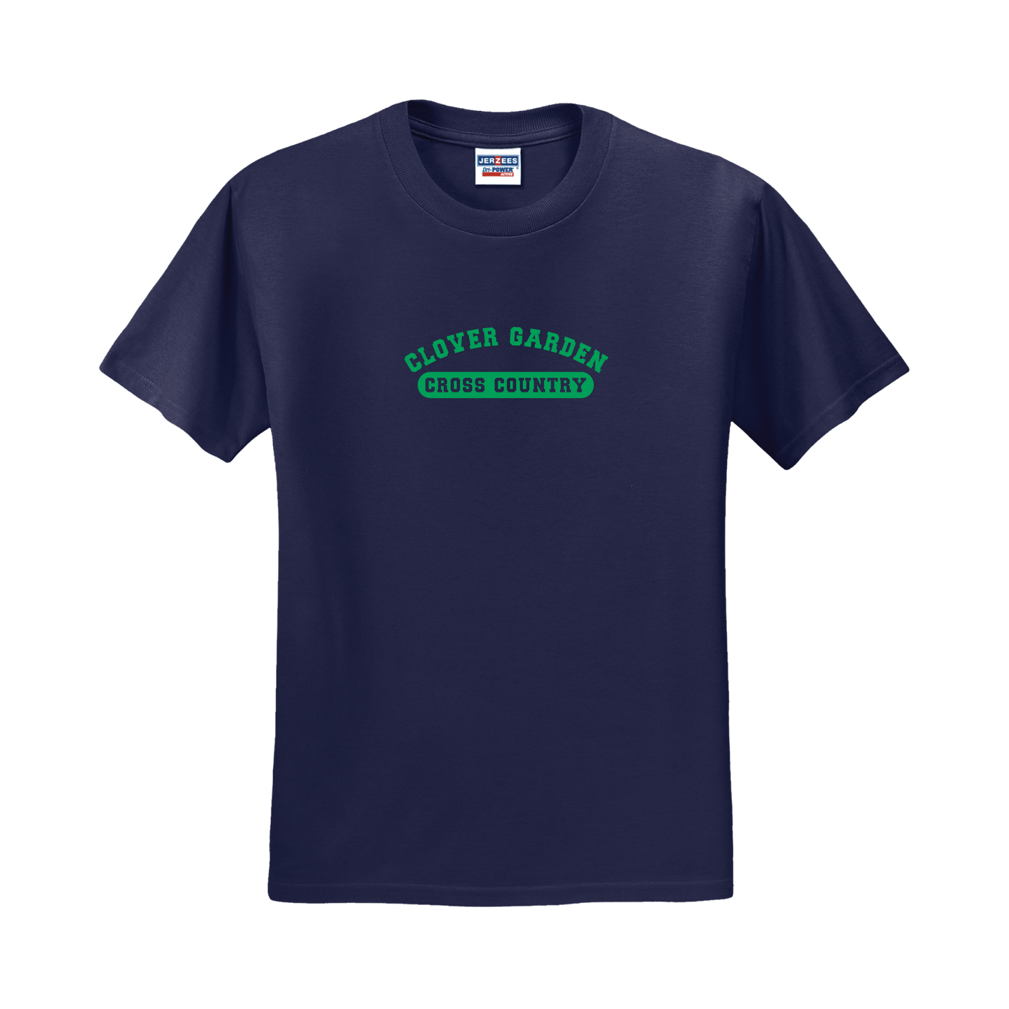 Clover Garden Cross Country Collegiate Tee