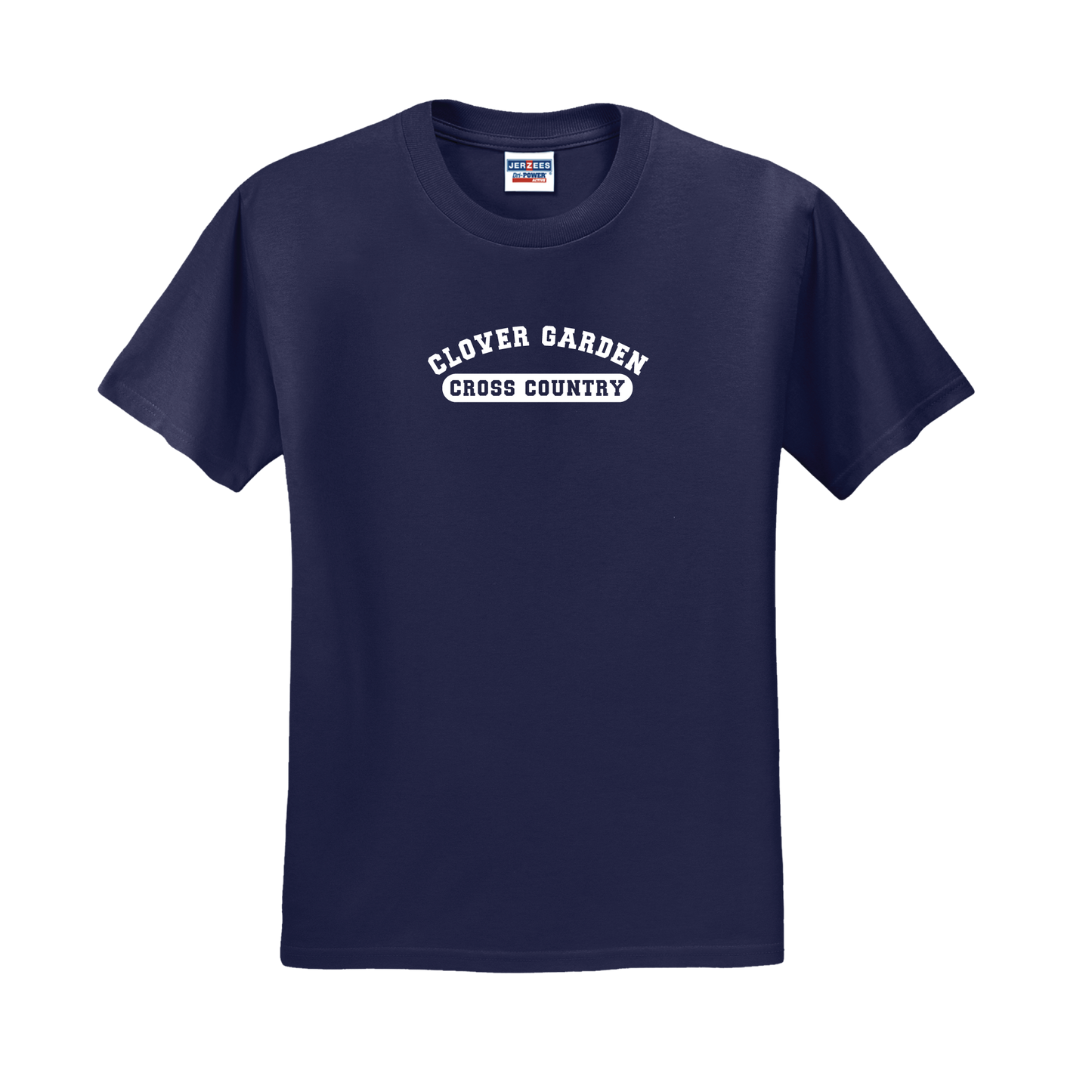 Clover Garden Cross Country Collegiate Tee
