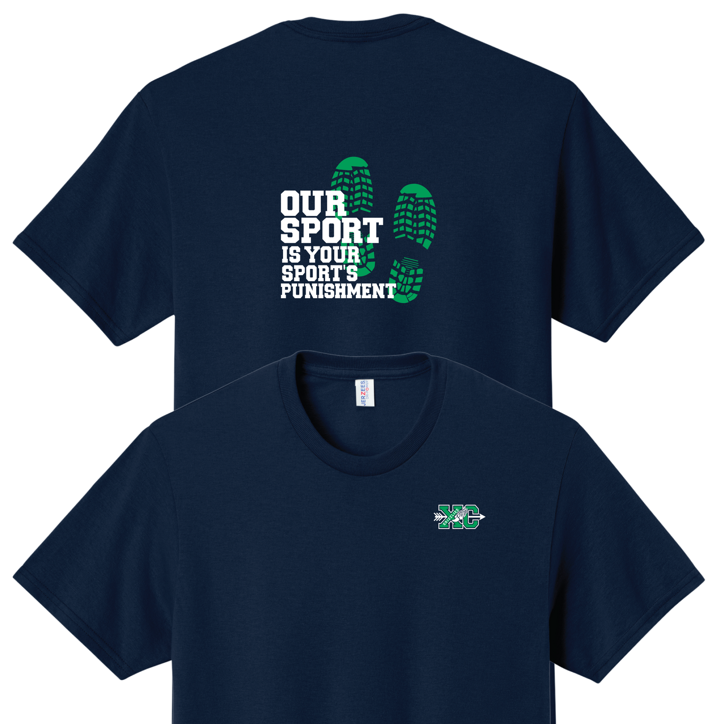 Grizzlies Cross Country Punishment Tee