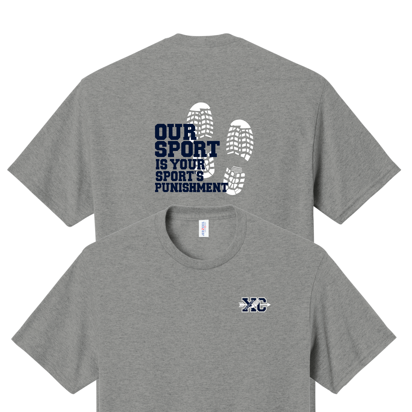Grizzlies Cross Country Punishment Tee